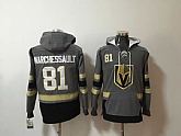 Vegas Golden Knights 81 Jonathan Marchessault Gray All Stitched Hooded Sweatshirt,baseball caps,new era cap wholesale,wholesale hats